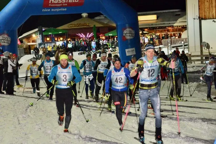 410 Höhenmeter und 1800 Meter waren beim Nassfeld Mountain Night Sprint zu bezwingen.