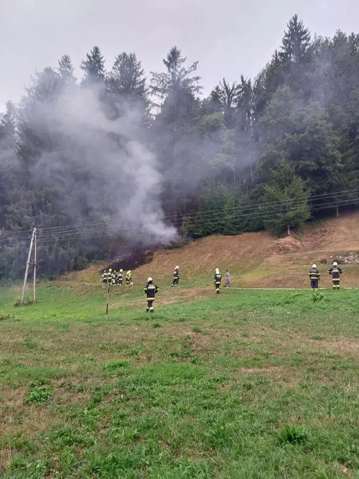 Entstehungsbrand in St. Stefan bei Haimburg