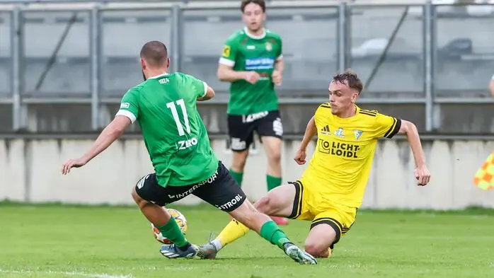 Peter Kozissnik eröffnet mit Weiz die Saison gegen Lafnitz mit Dominik Velecky