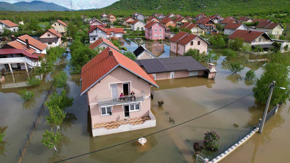 Gračac, eine kleine Stadt in der Gespanschaft Zadar 