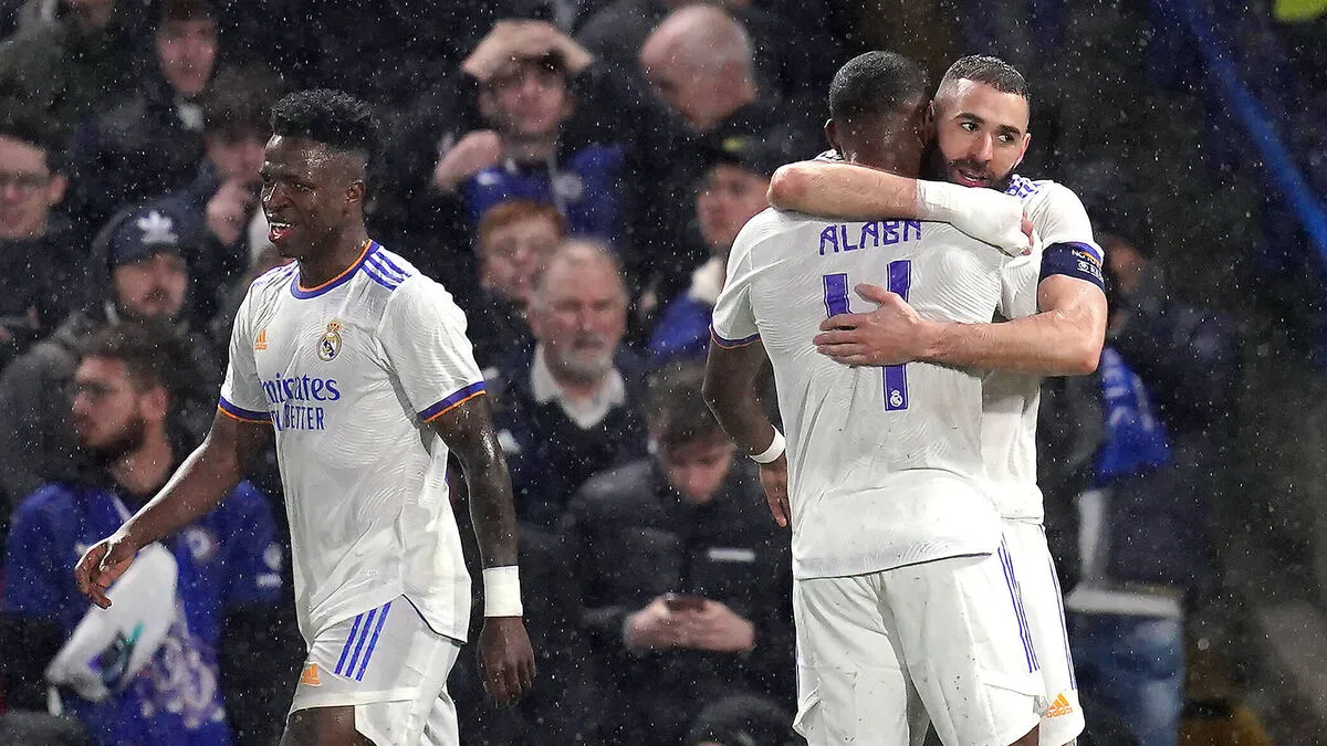 Riesenfreude bei David Alaba und Karim Benzema