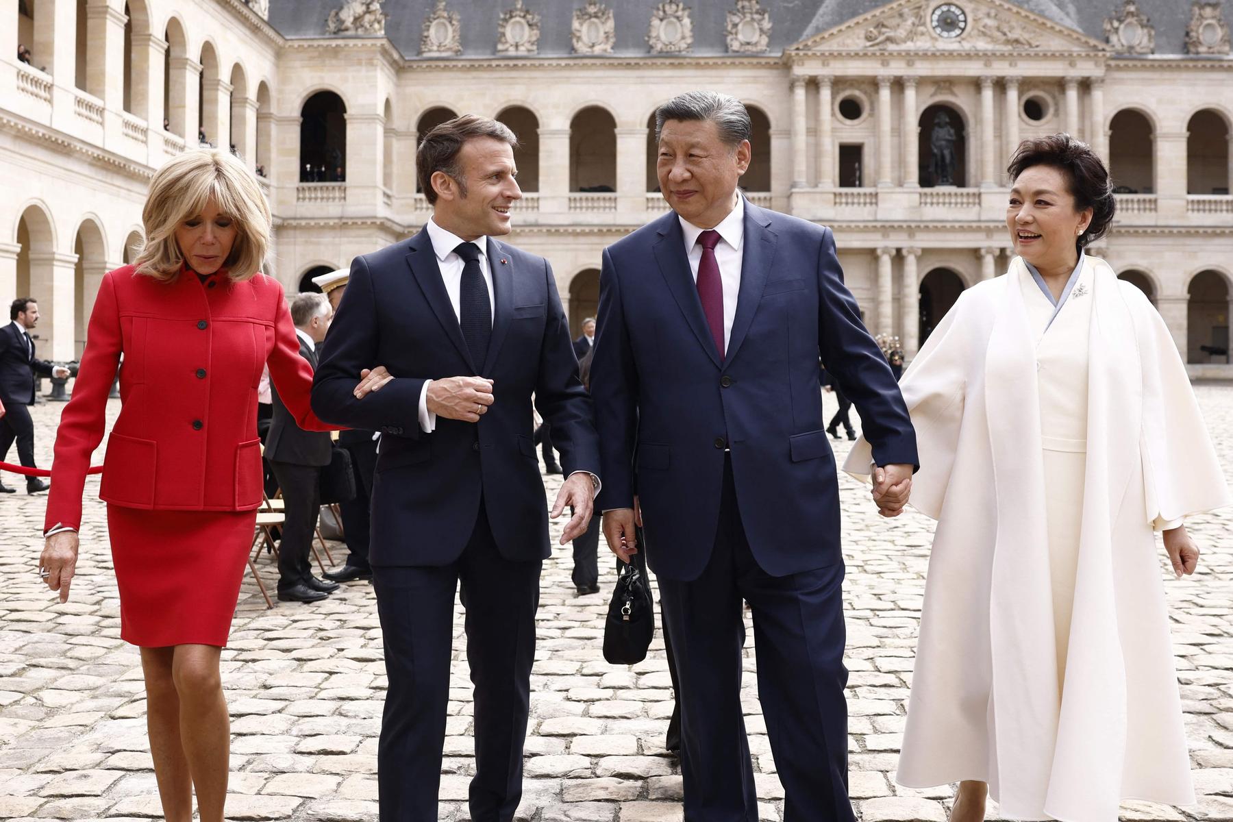 Macron fordert bei Treffen mit Xi „gleiche Regeln für alle“