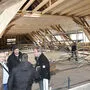 Das riesige Dachgeschoß wird ausgebaut: Hier entstehen 425 Quadratmeter Bürofläche
