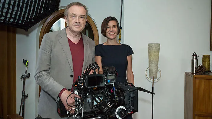 Josef Hader und Pia Hierzegger standen wieder einmal in Graz vor der Kamera