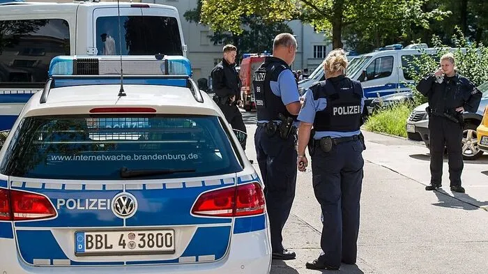 Antiterror-Einsatz in Eisenhüttenstadt