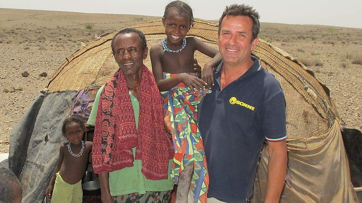 Der Kärntner Erfried Malle in der Afar-Region in Äthiopien: „Jedes Kind hat ein Recht auf Bildung“	