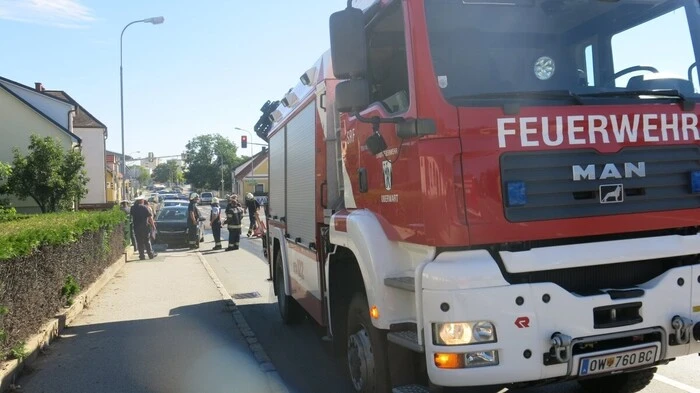 Die Stadtfeuerwehr Oberwart war im Einsatz.