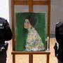 Offenbar eccht: Gustav Klimts &quot;Bildnis einer Frau&quot; aus einer Serie von Damenporträts