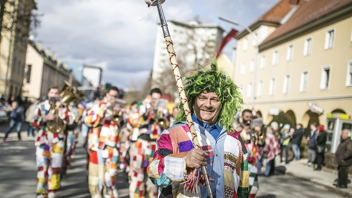 Heute Nachmittag erlebte der Fasching seinen Höhepunkt in Waidmannsdorf.