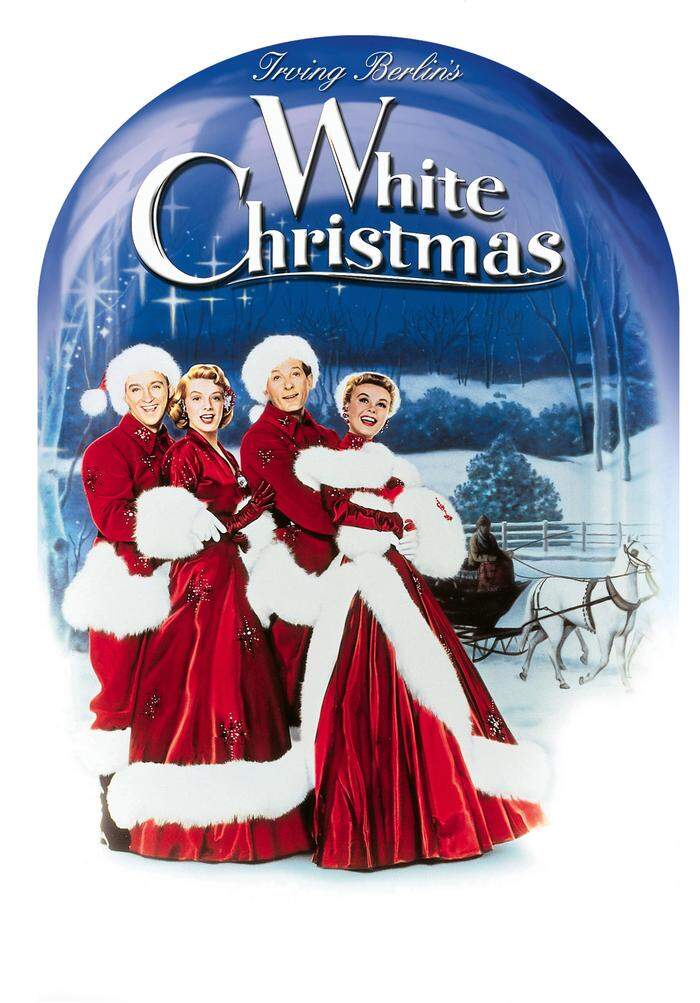Bing Crosby, Rosemary Clooney, Danny Kaye & Vera-Ellen in „White Christmas“
