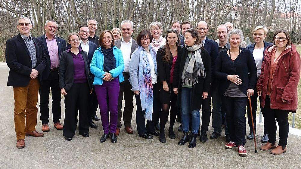 Die Vertreter der 13 österreichischen Mitglieder im europäischen Dachverband für Menschen mit Behinderung trafen sich in Wien 