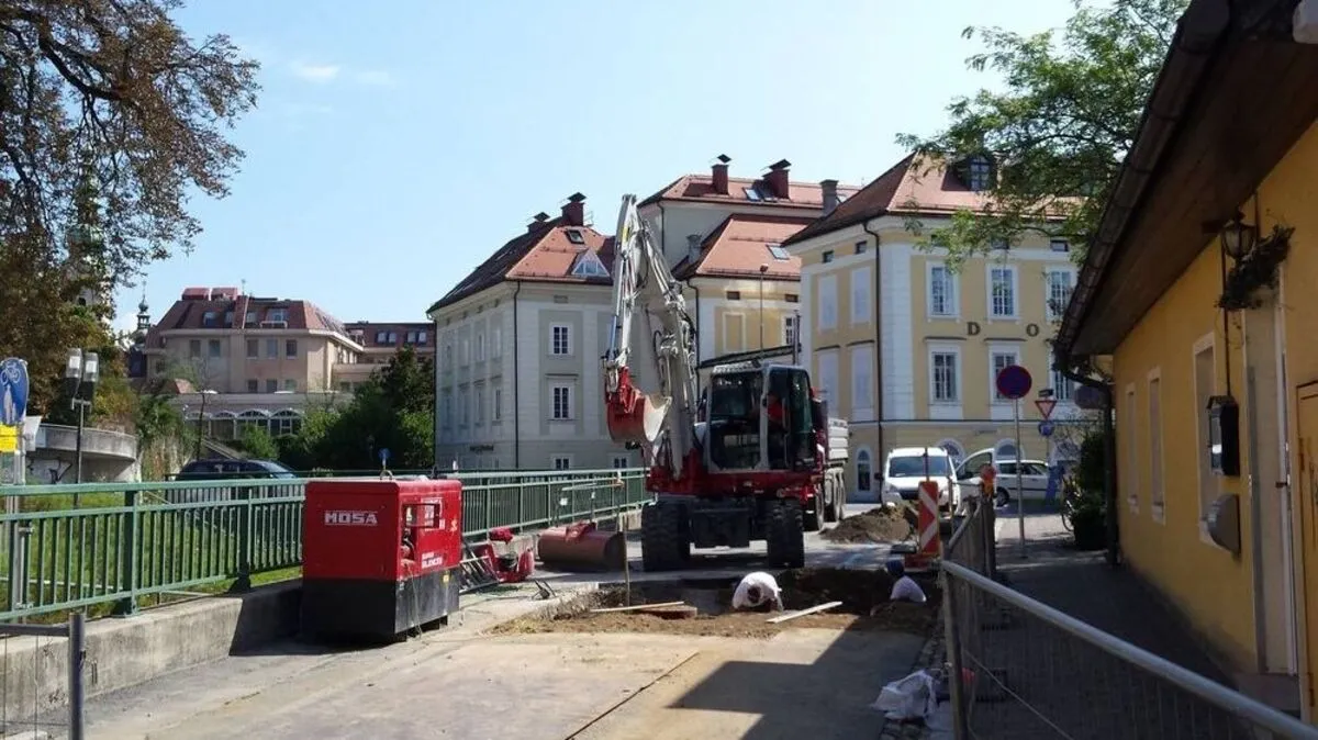 Die Bauarbeiten werden bis Mitte Dezember dauern