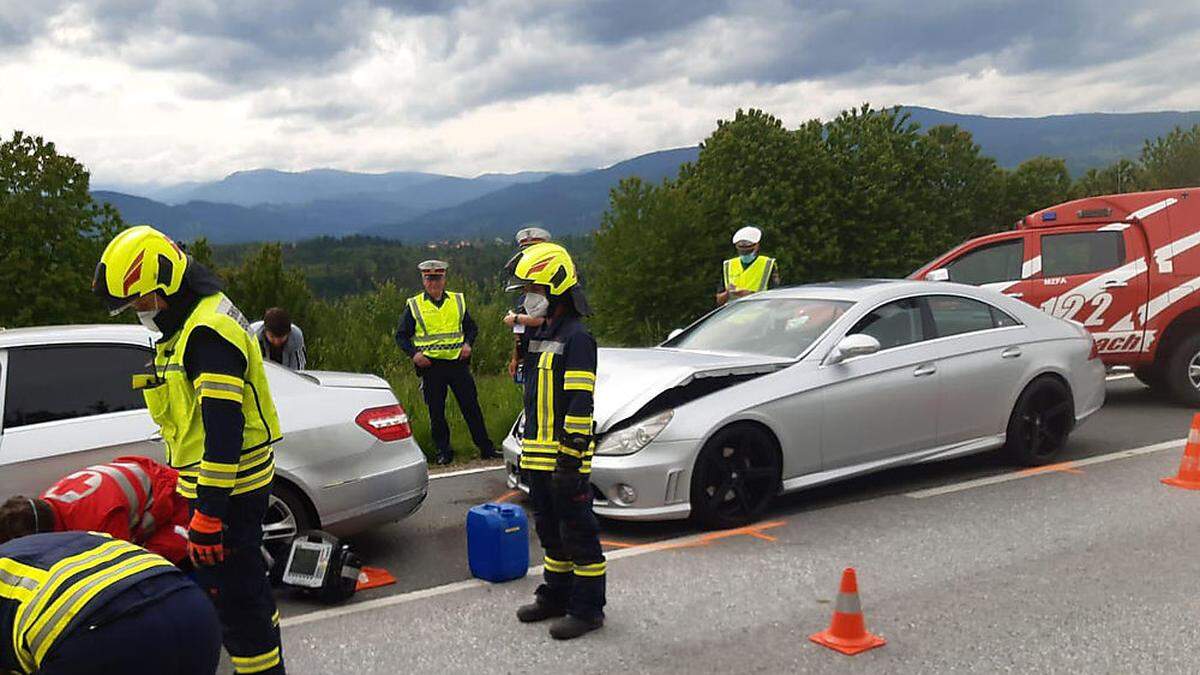 Feuerwehr, Polizei und Rettung waren im Einsatz