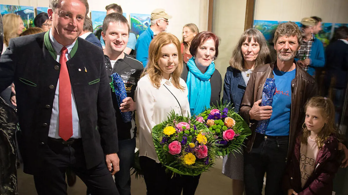  Ferdinand Hueter, Werner Pirker, Veronika Oberlojer, Erika Seywald, Anita und Hans-Peter Profunse