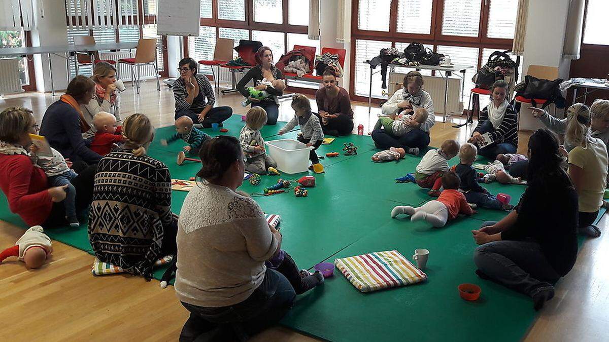 Jeden ersten Dienstag im Monat finden im Eltern-Kind-Zentrum in Völkermarkt Stilltreffs statt