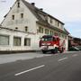 Die Feuerwehr führte beim ehemaligen Gasthaus „Packerhöhe“ eine Abschnittsübung durch