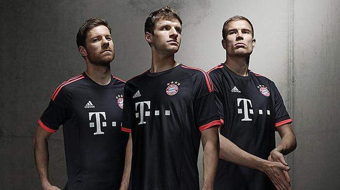 Bayerns neue Bekleidung für die Champions League
