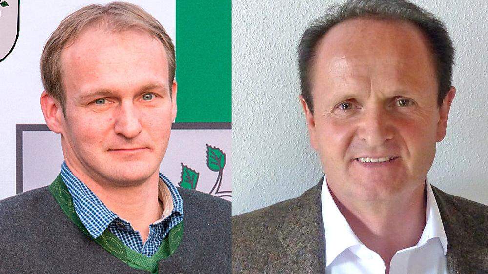 Wollen Bürgermeister in Birkfeld werden: Oliver Felber (links) und Franz Filzmoser