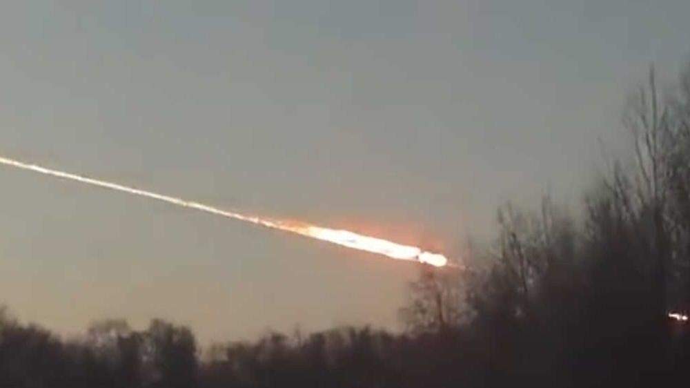Am 15. Februar 2013 ging ein Meteorit über der russischen Stadt Tscheljabinsk nieder
