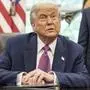 U.S. President Donald Trump speaks in the Oval Office at the White House, in Washington, DC on Tuesday, June 10, 2025. PUBLICATIONxINxGERxSUIxAUTxHUNxONLY WAP20250610515 KenxCedeno