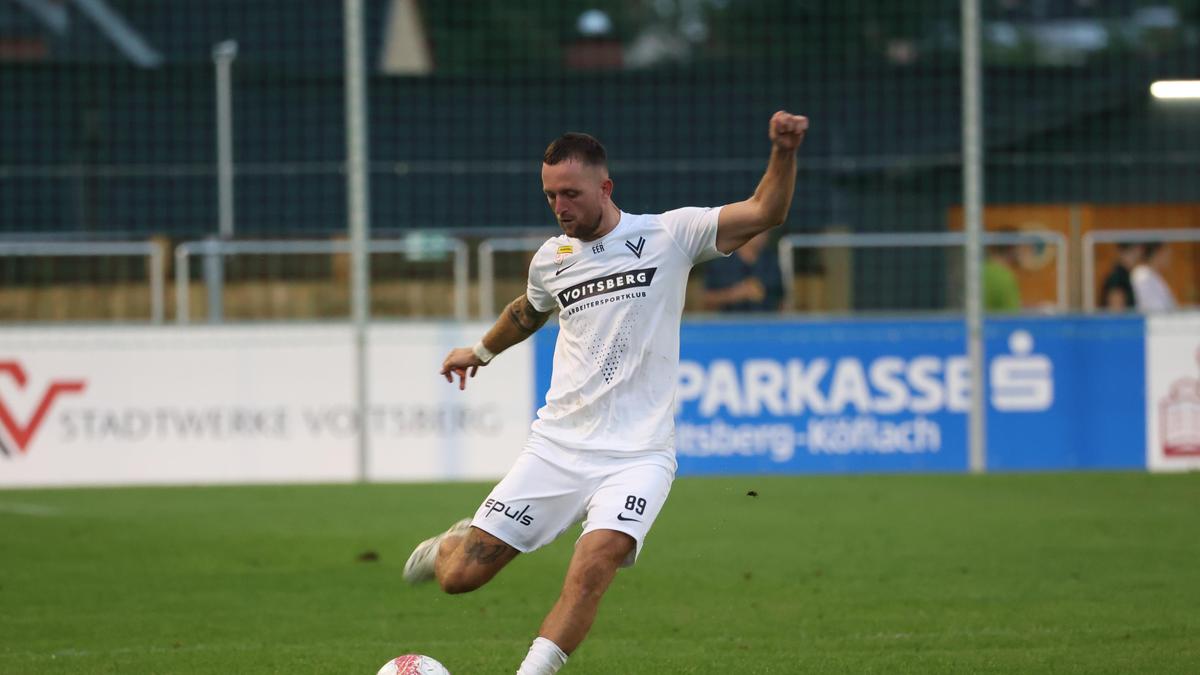 Jakob Jantscher leistete den Assist für das zwischenzeitliche 1:0 der Voitsberger