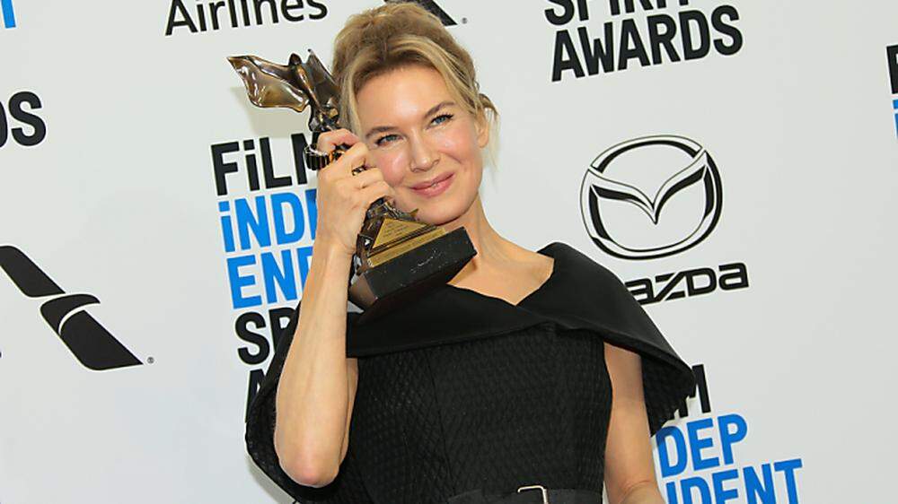  Renée Zellweger holte mit ihrer Rolle in der Judy-Garland-Filmbiografie &quot;Judy&quot; den Spirit Award als beste Hauptdarstellerin.