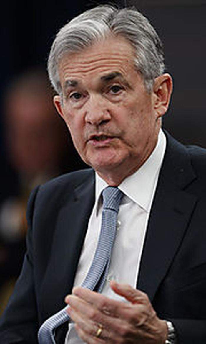 Fed-Chef Jerome Powell ist in Sorge ob der Inflationsentwicklung in den USA