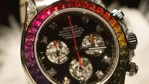 Eine Rolex, wenn auch nicht dieser Preisklasse, wurde beim Diebstahl beschädigt