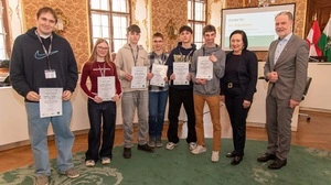 Die Siergerinnen und Sieger des Demokratiewettbewerbs 