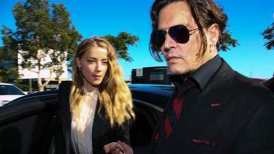 Johnny Depp mit Amber Heard 