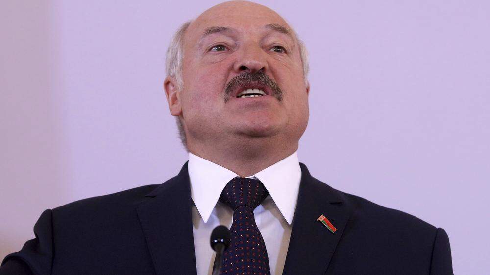 Staatschef Alexander Lukaschenko