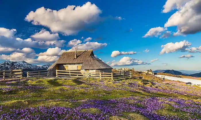 Die besondere Form der Gebäude bleibt ein Rätsel