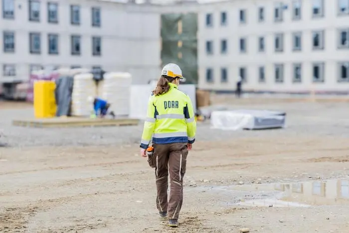 Auf der Baustelle