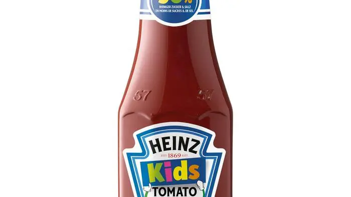 Tomato Ketchup Kids von Heinz. (28,1 Prozent)Ein Ketchup für Kinder, das bis zu 40 Prozent mehr als das  das exakt gleiche Produkt für Erwachsene kostet.