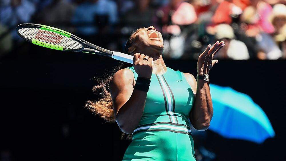 Serena Williams konnte ihre Niederlage nicht fassen