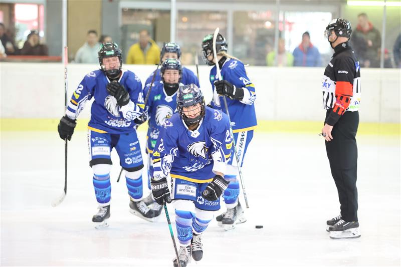 Die Lady Hawks feierten den Meistertitel