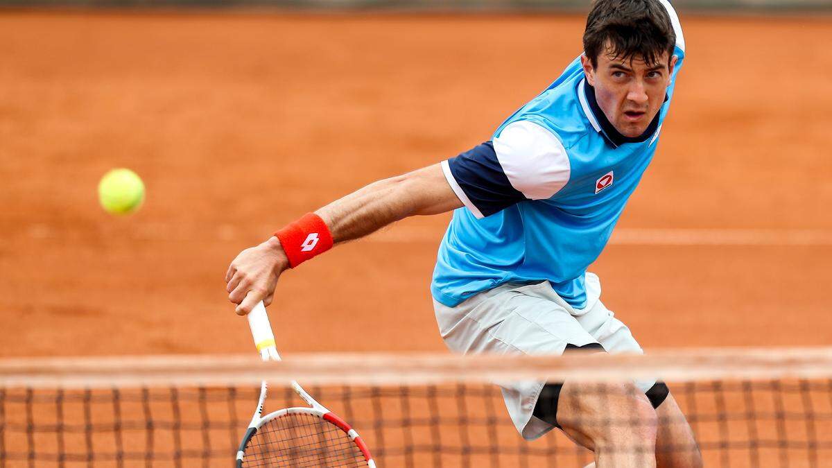 Sebastian Ofner schlägt im Hauptbewerb der French Open auf