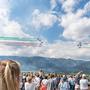 Die beliebte Kunstflugstaffel Frecce Tricolori, hier bei der Airpower 2022, fehlt heuer