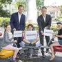 PK Rauchfreie Kinderspielplätze 07.07.2020Bundesrat und Arzt Körnhäusl sowie Stadtrat Hohensinner präsentieren das Rauchverbot auf Grazer Spielplätzen.