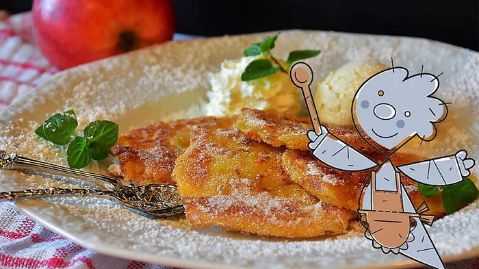 Apfel-Beignets (Symbolbild)