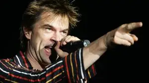 Sänger Campino (GER/Die Toten Hosen) während eines Konzertes in Dresden 2005