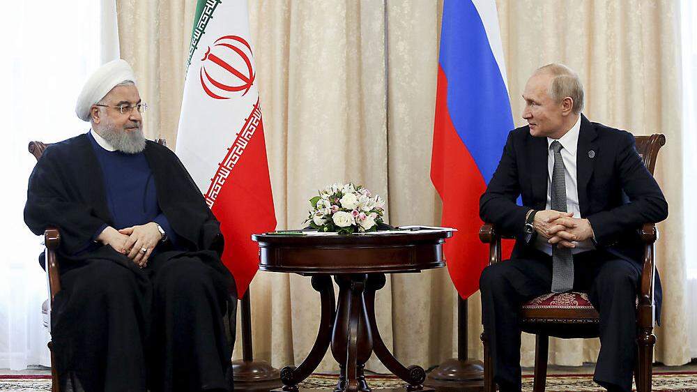 Hassan Rouhani und  Wladimir Putin