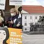 Collage: Nicht nur in Wien (links), sondern auch am neuen Platz in Klagenfurt (rechts) finden Demos für Frauenrechte statt.