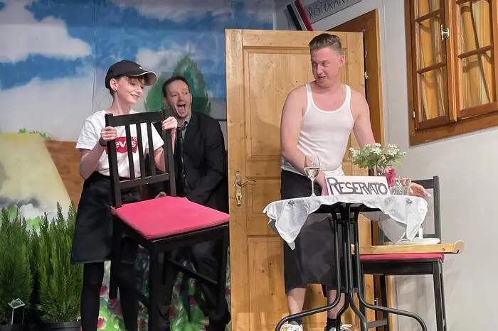Gespielt wurde das Stück „Camping, Camping“