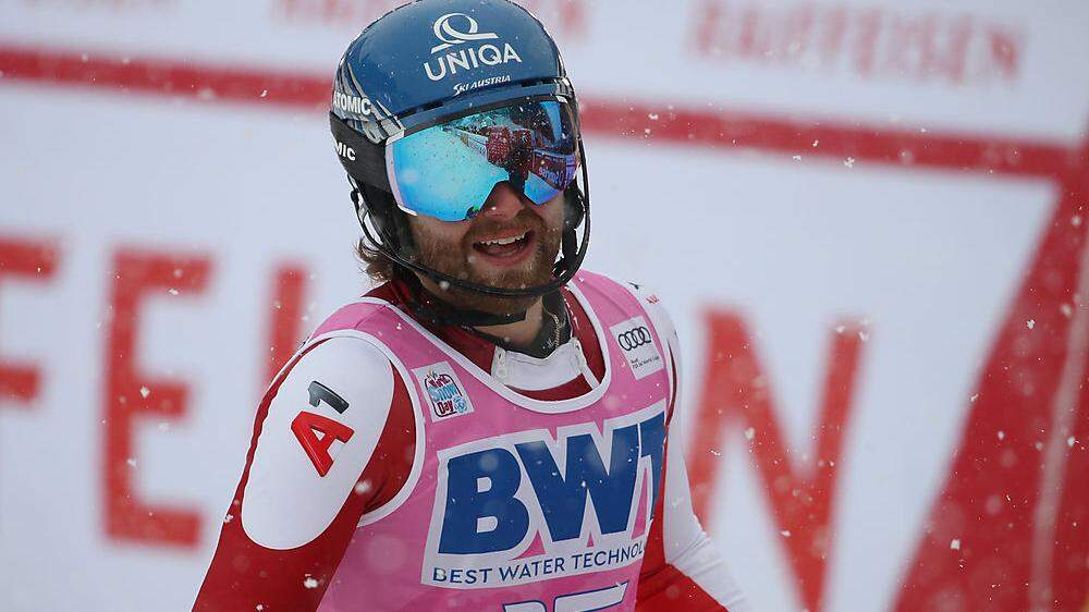 Marco Schwarz, Sechster in der Abfahrt, Siebenter im Slalom