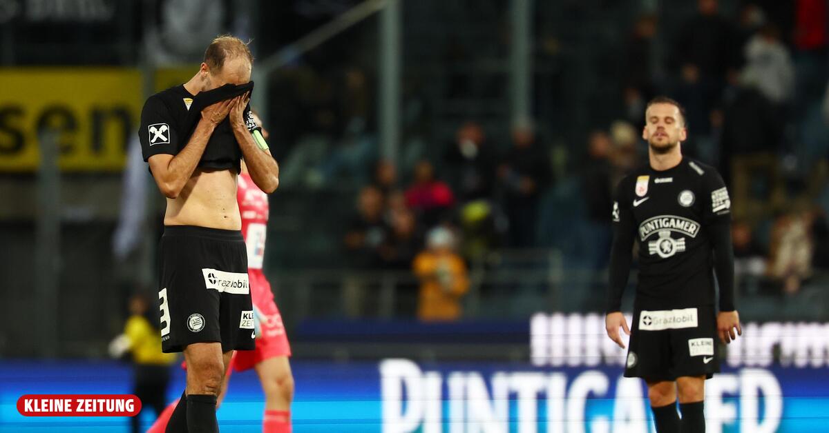 SK Sturm: Ein Massen-Blackout führte zur Niederlage der Blackies