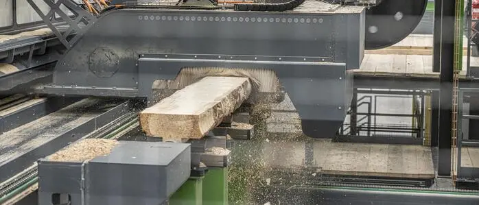 Der Holzmarkt ist angespannt | Sägewerksinnovationen wie die Saxbox (im Bild) stärken Österreichs Wettbewerbsfähigkeit