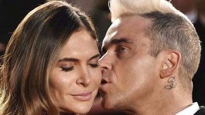 Robbie Williams und seine Frau Ayda Field