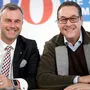 FPÖ-Chef Norbert Hofer, Heinz-Christian Strache 