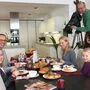 Einen halben Tag lang wurde bei der Familie Poppe-Nestler gedreht